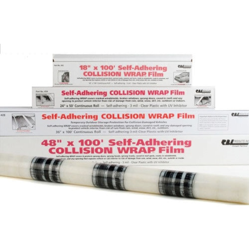 RBL 434 Collision Wrap Film, 24 x 50′ Continuous Roll