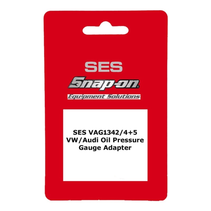 SES VAG1342/4+5 VW/Audi Oil Pressure Gauge Kit – Adapter 4 & 5