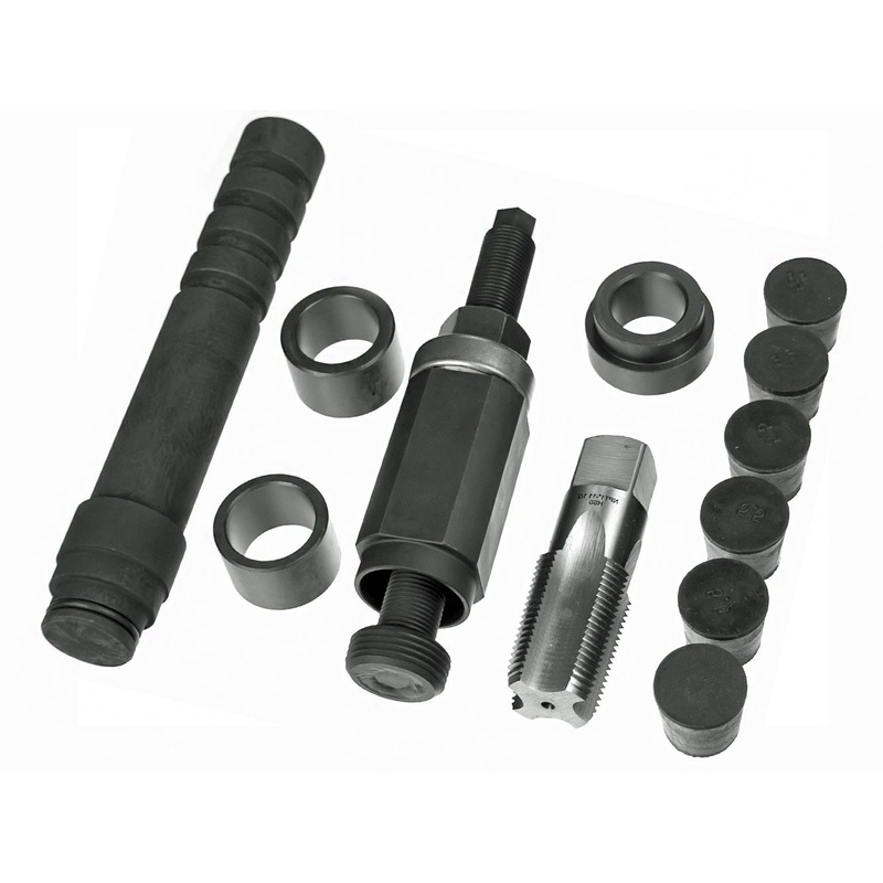 Caterpillar 151-4832 & 221-9777 In-Vehicle Fuel Injector Nozzle-Cup-Sleeve-Tube Tool Set Alt.