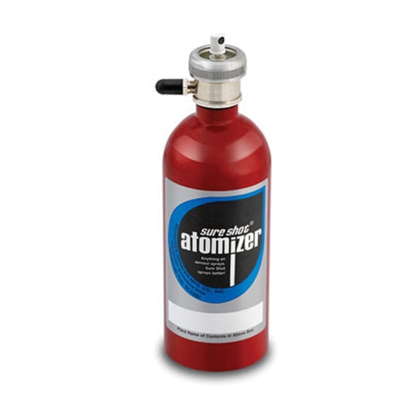 Sure Shot 8000CB Model B Aluminum Sprayer, Red, 16oz