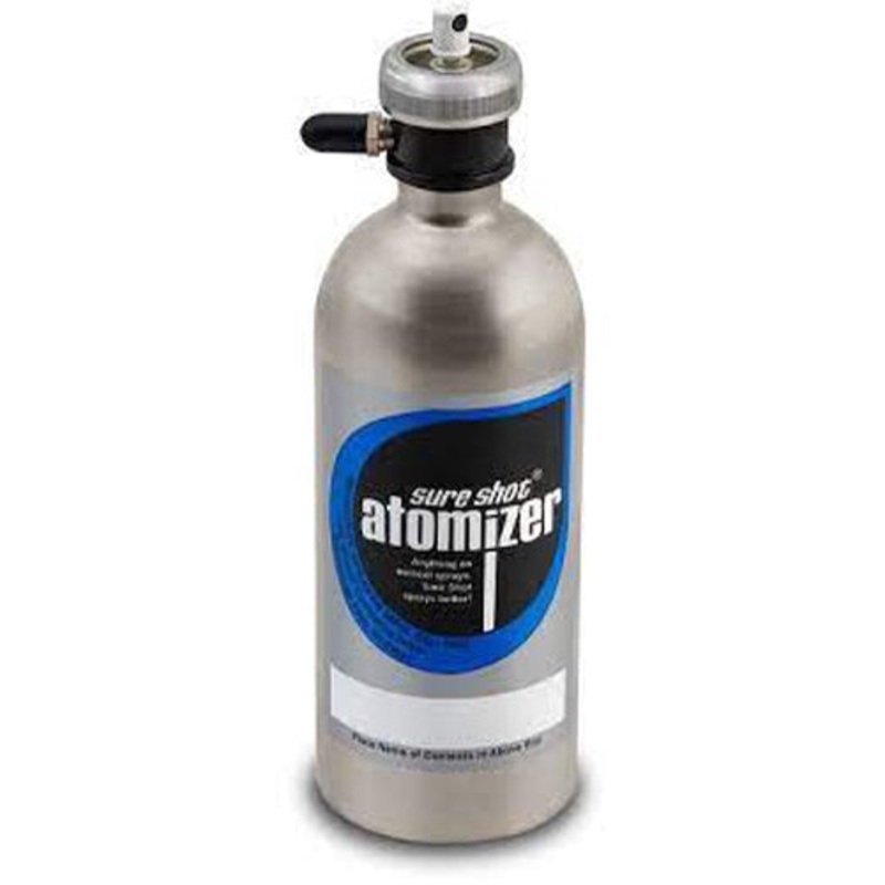 Sure Shot 8400PL Model B Plated Brushed Aluminum Sprayer, 16oz