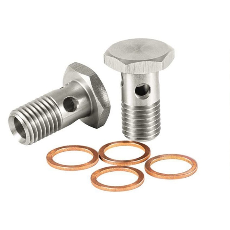 Tillman W302472 W303659 Ford Powerstroke Fuel Pump Pressure Banjo Bolt & Washer Kit Alt.