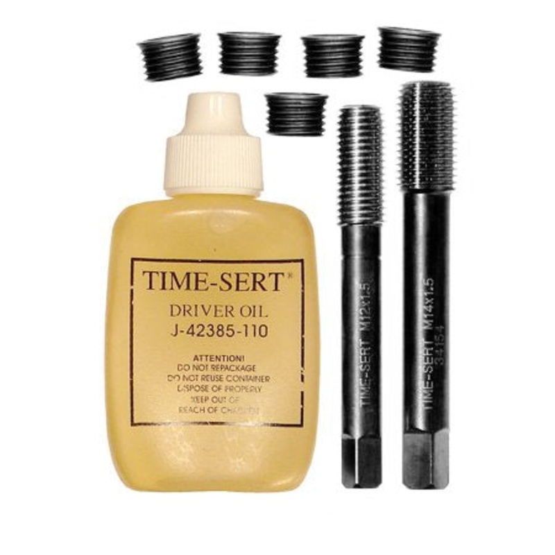 Time-Sert 1485 M14 to M12 Honda & Acura Drain Pan Tin Thread Repair Kit