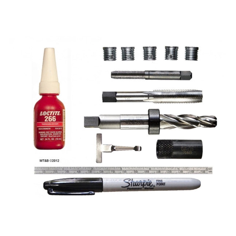 Time-Sert 1812CORE-BS Metric GM Rocker Arm Thread Repair Kit, M8x1.25