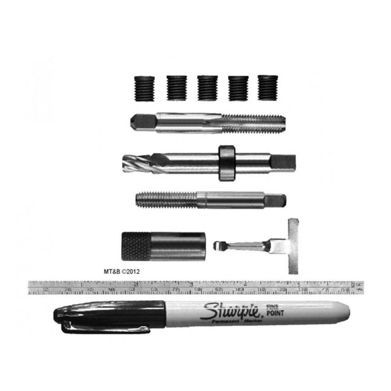 Time-Sert 1812CORE Metric GM Rocker Arm Thread Repair Kit, M8x1.25