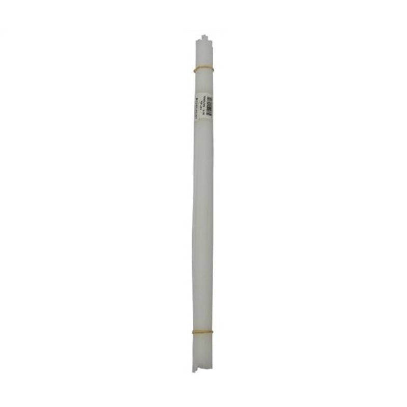 Polyvance R12-01-03-NT Natural HDPE Polyethylene Rod, 1, 30′