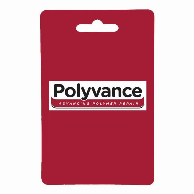 Polyvance R12-04-03-OR High Density Polyethylene Strip, 3/8 x 1/16, 30 ft., Orange