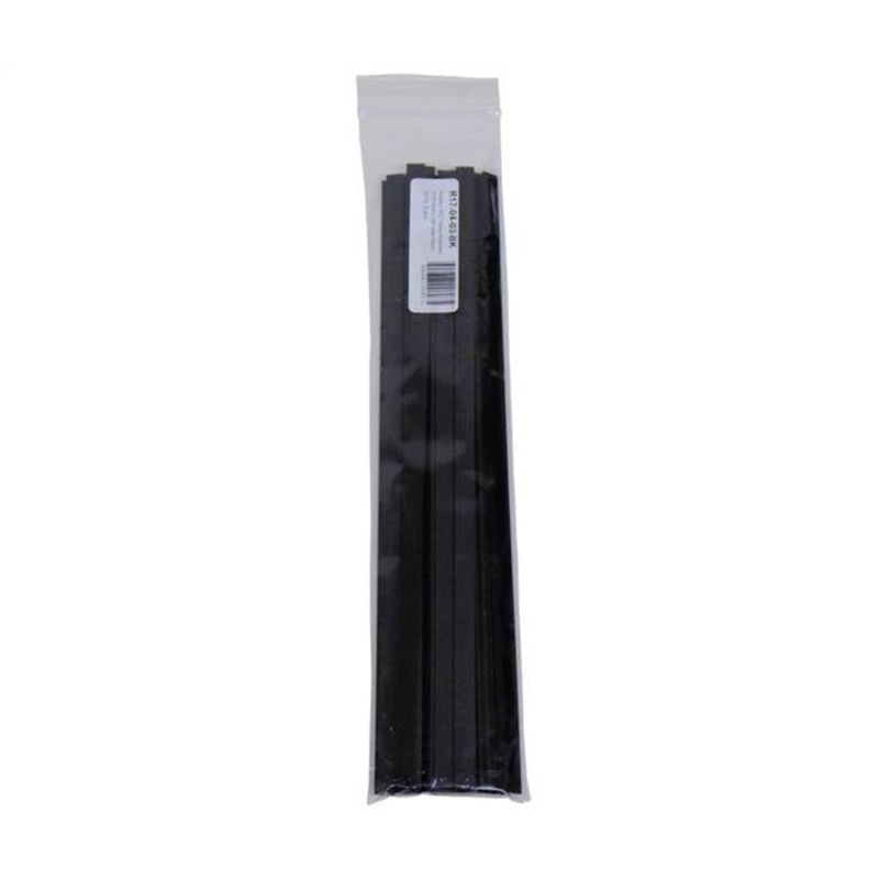 Polyvance R17-04-03-BK PVC /Acrylic 3/8 wide ribbon, 30 ft, Black
