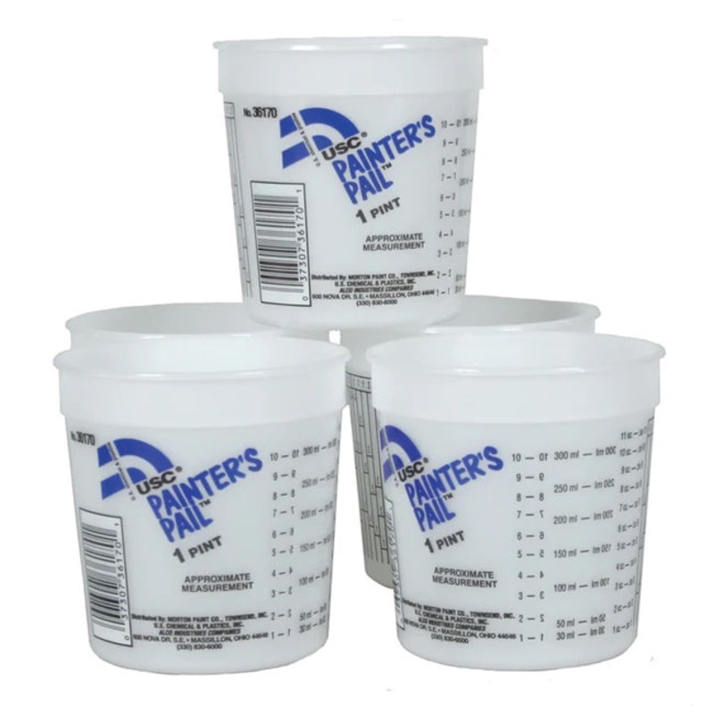USC 36170 PAINTER’S PAIL 1 Pint Mixing Cup, 100/box