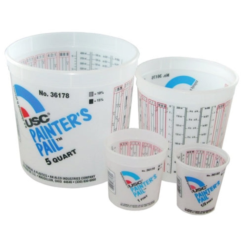 USC 36176 PAINTER’S PAIL 2-1/2 Quart Mixing Cups, 50/box