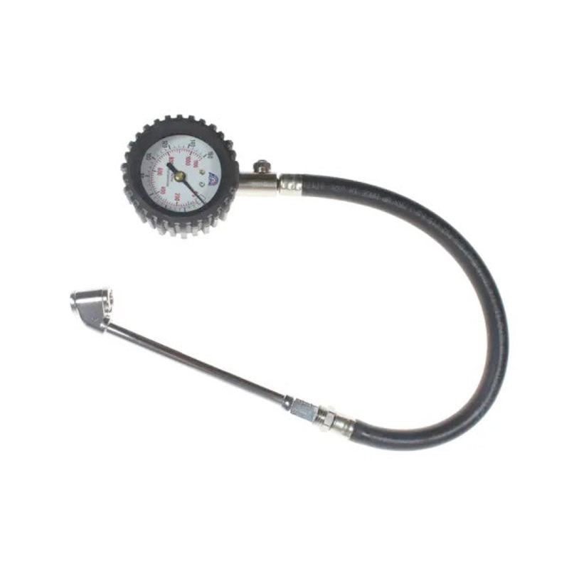 Coilhose Pneumatics A535RB Extension Tire Gauge w/ Boot, 0-160 lbs.