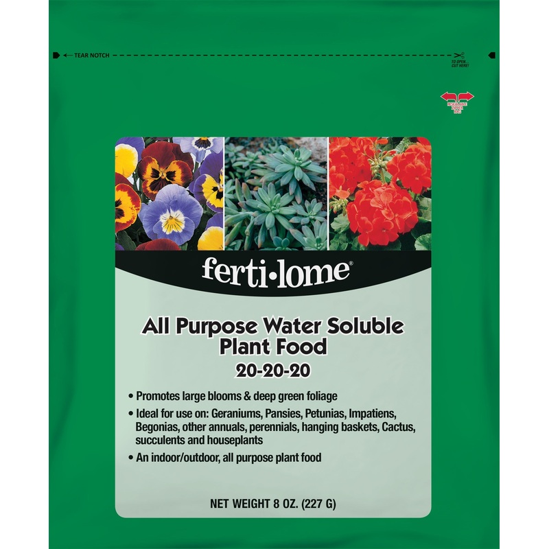 Voluntary Fertilome All Purpose Water Soluble Plant Food 20-20-20