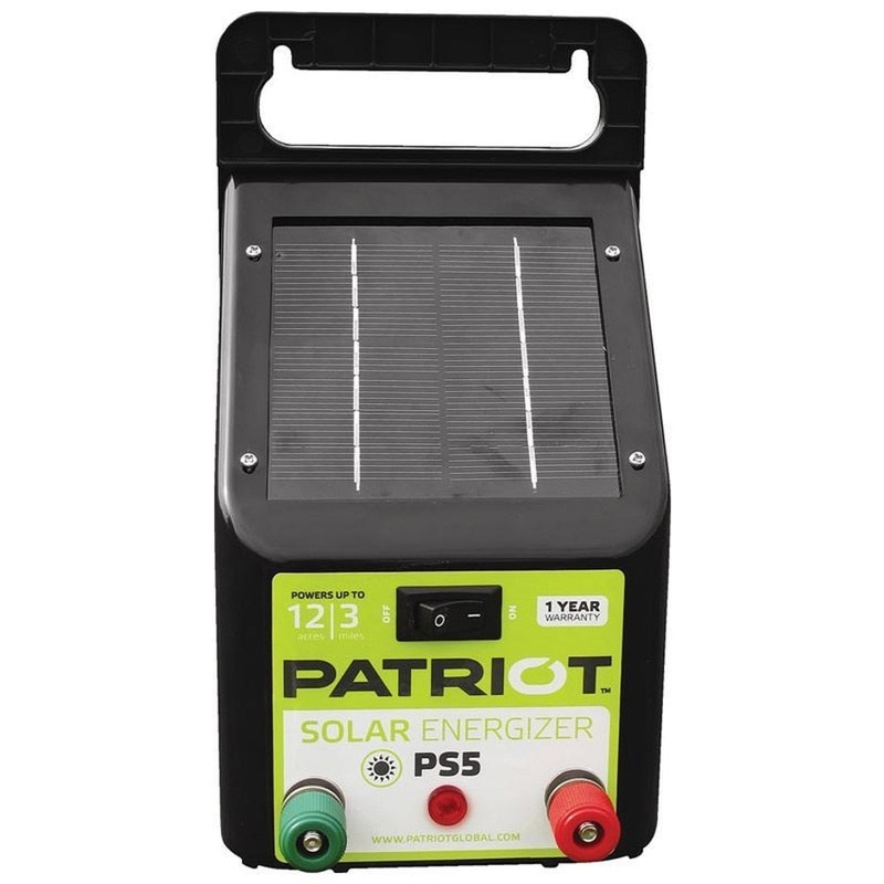 PS5 SOLAR Fence Energizer|4V