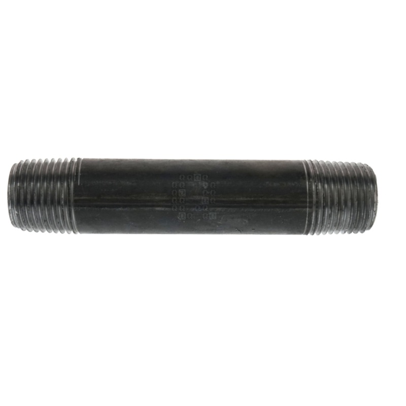 World Wide Sourcing Black Schedule 40 Pipe Nipple