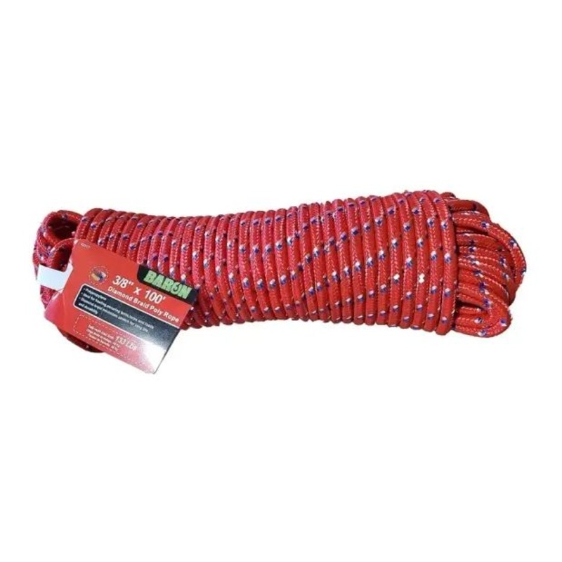 Baron Braided Polypropylene Rope Assorted