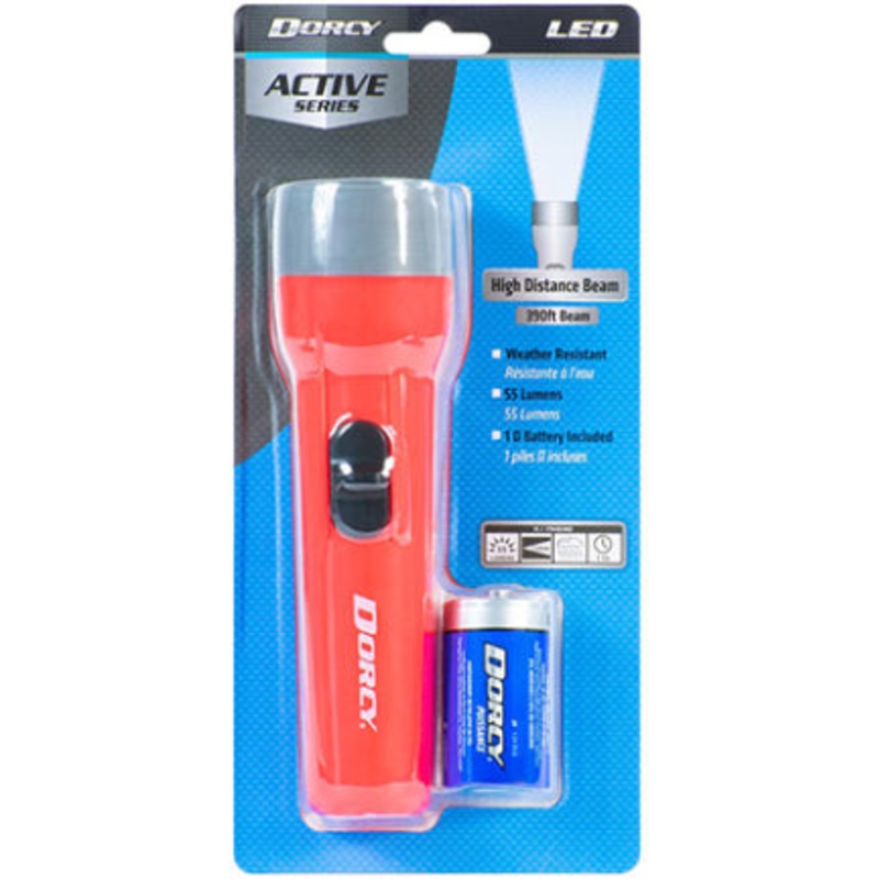 2D LED DELUXE ABS FLASHLIGHT