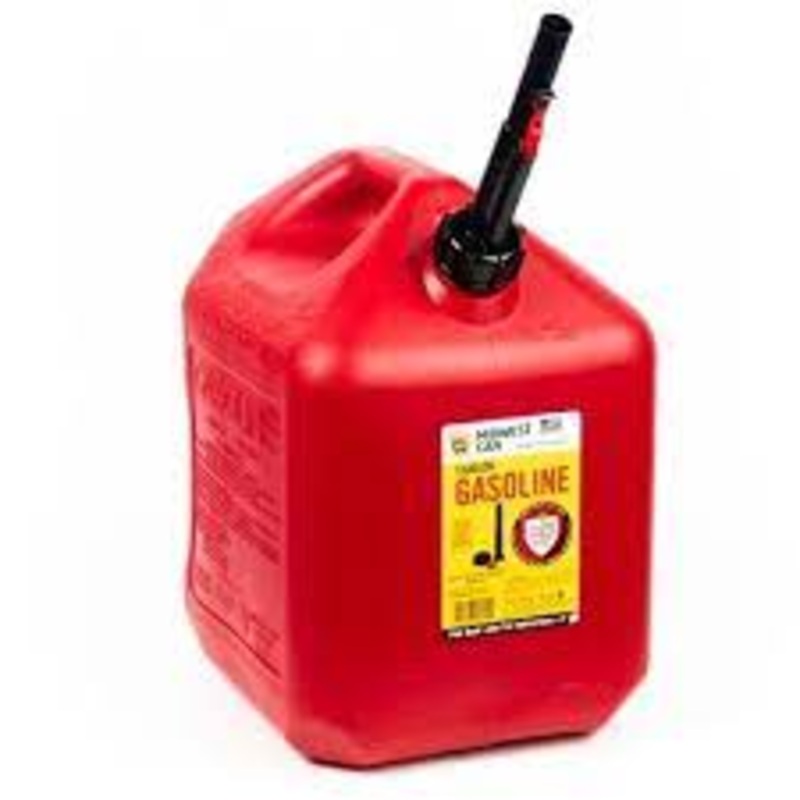 5 GALLON GASOLINE CAN|5 gal.