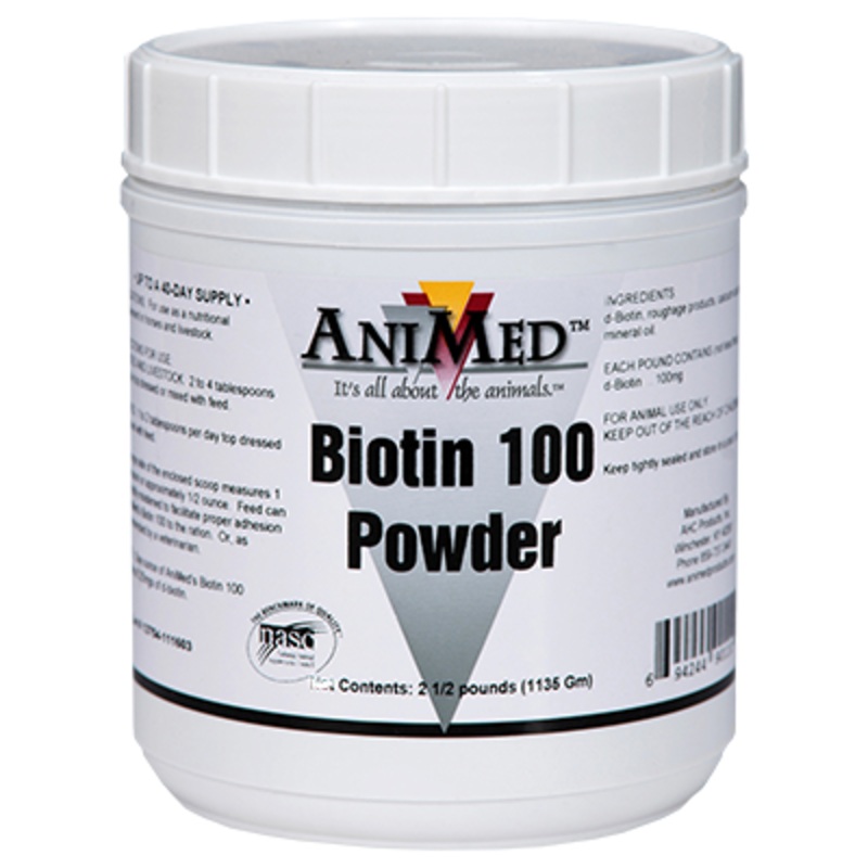 AniMed Biotin 100|2.5 Lbs|5 Lbs