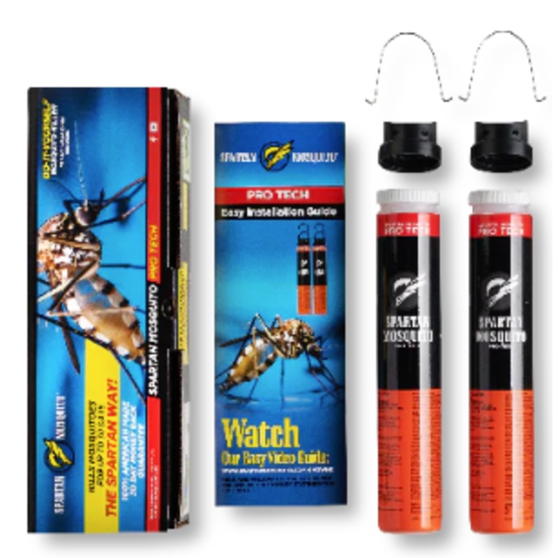 Spartan Mosquito Pro Tech|2 Pack|1 Box/2 Tubes