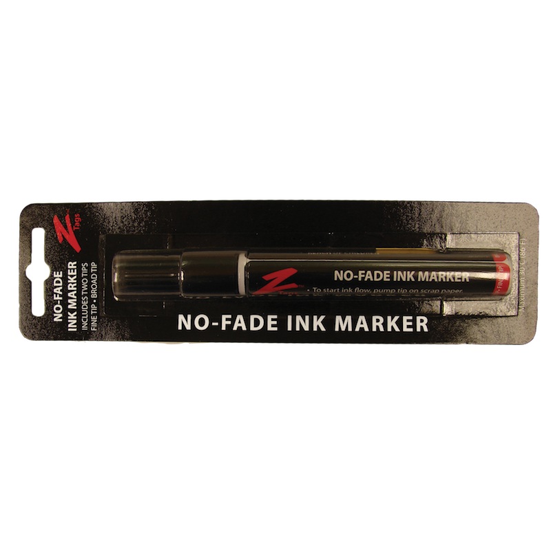 Z Tags No-Fade ink marker|Black