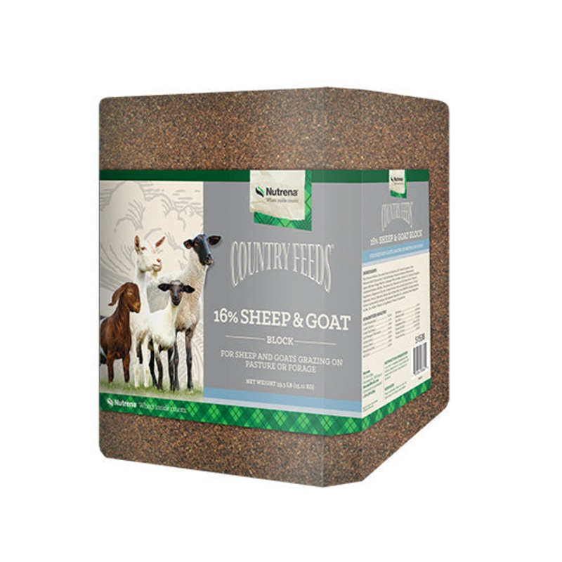 Nutrena Country Feeds 16% Sheep & Goat Block