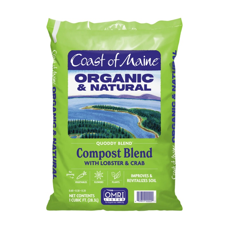 Quoddy Blend Lobster Compost|1 cu ft