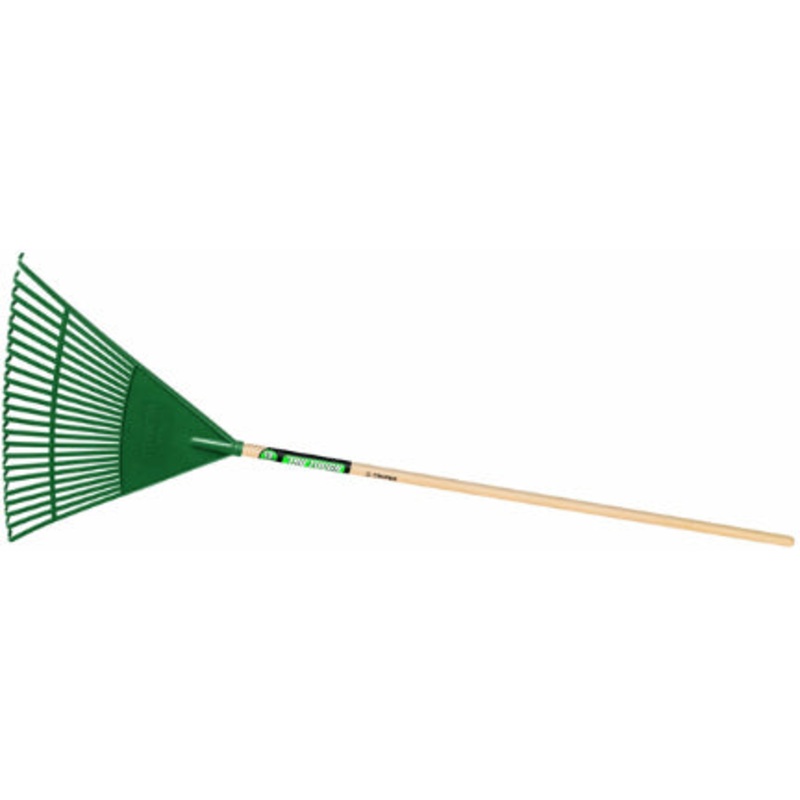 RAKE LEAF 30 HEAD WOOD HDLE