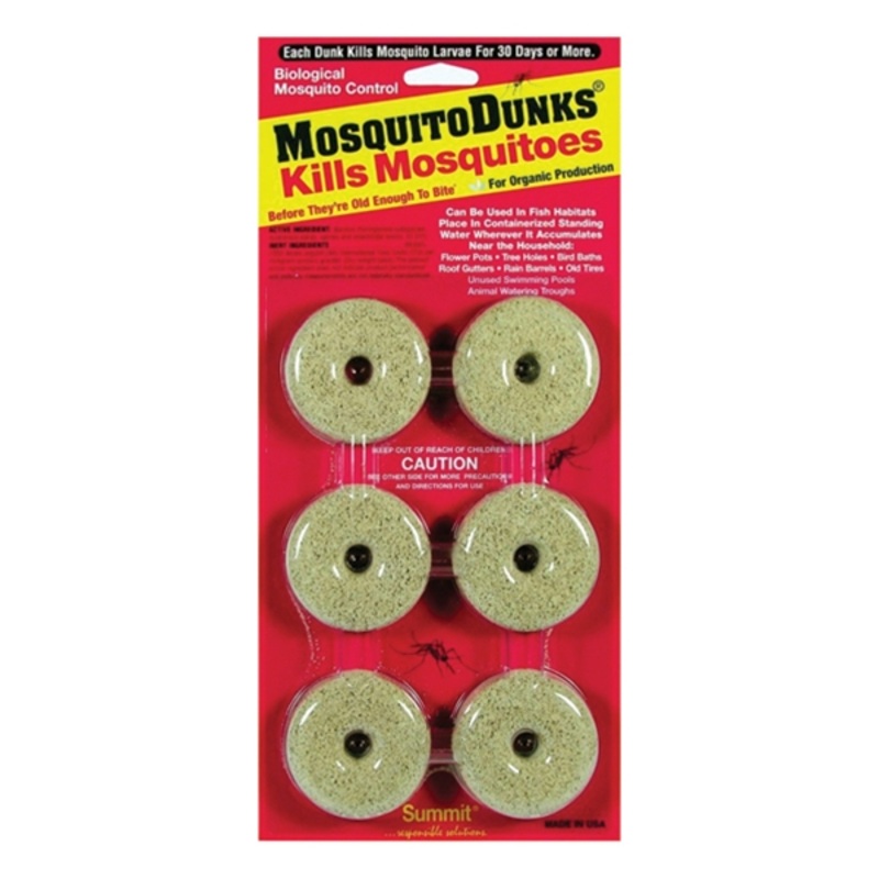 SUMMIT MOSQUITO DUNKS|6 PACK