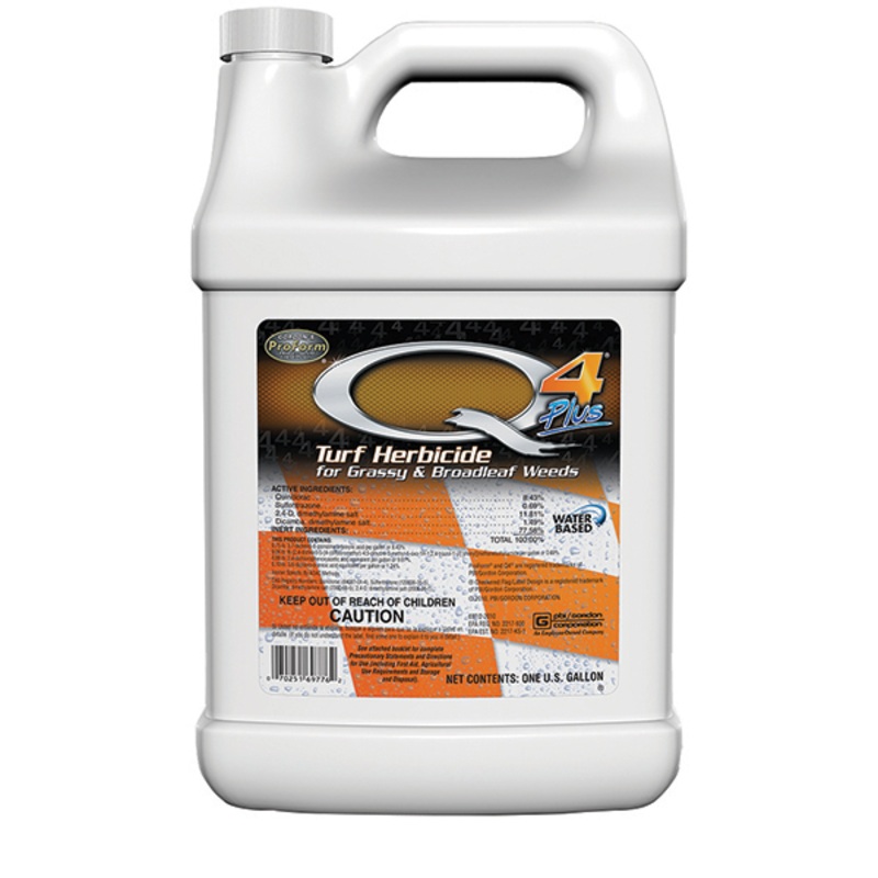 Q4 PLUS TURF HERBICIDE 1 GAL|9.25 lbs