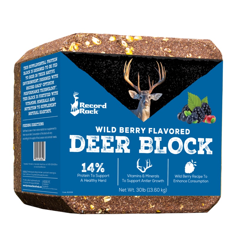 Record Rack Deer Block|30 Lbs