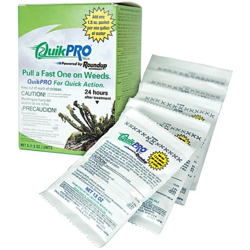 Roundup QuikPRO Herbicide|1.5 oz|6.8 Lbs