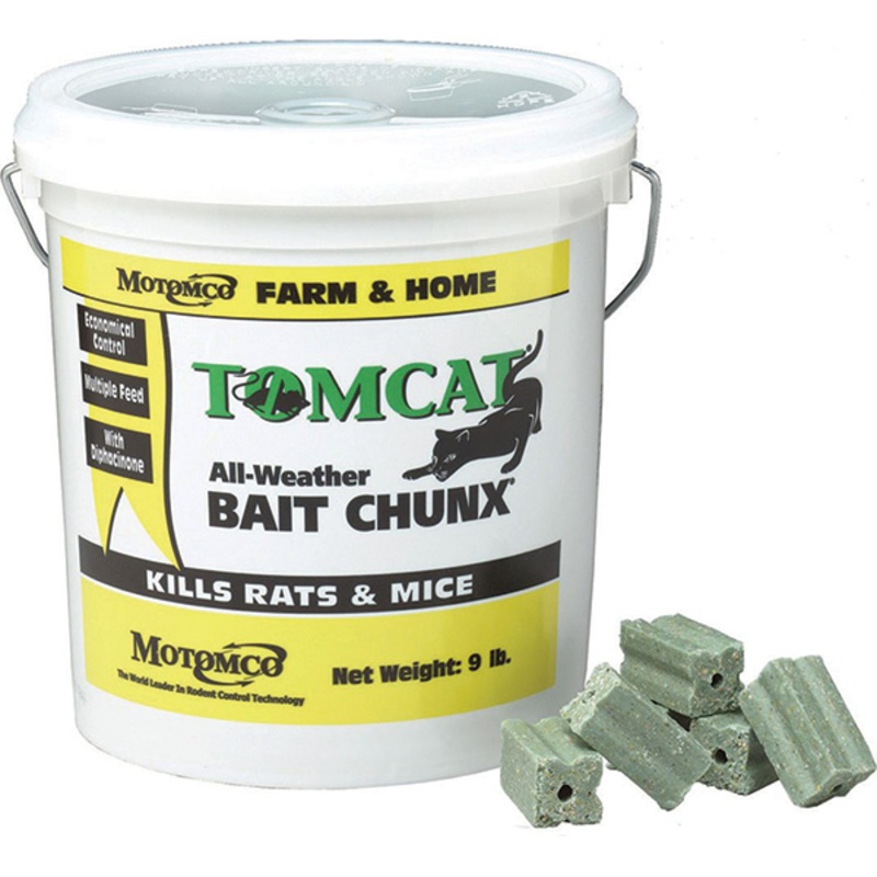 TOMCAT ALL-WEATHER BAIT CHUNX|9 lbs