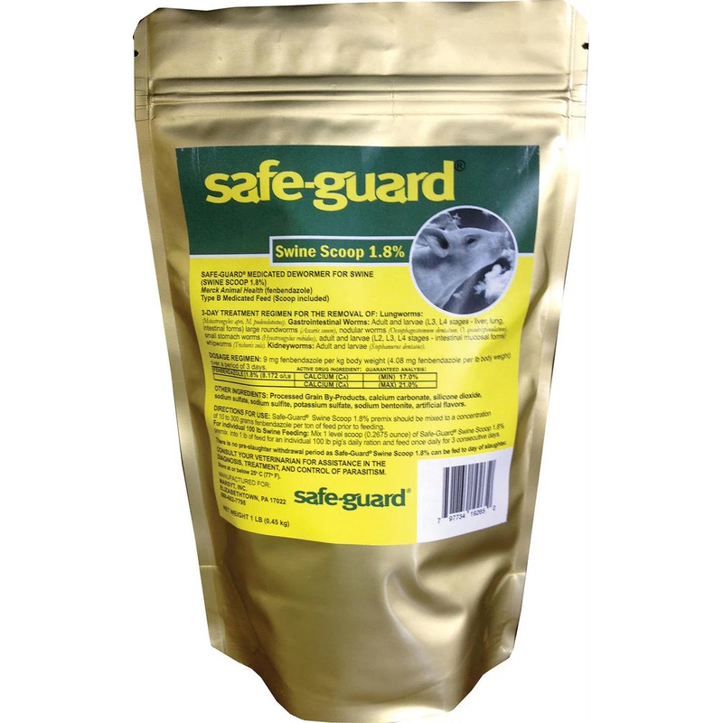 Safeguard Swine Dewormer 1.8%|1 lb