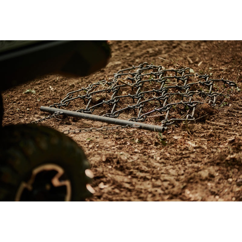Tarter 4 x 4 ft. Atv Chain Harrow with 4 ft. Drawbar – Black