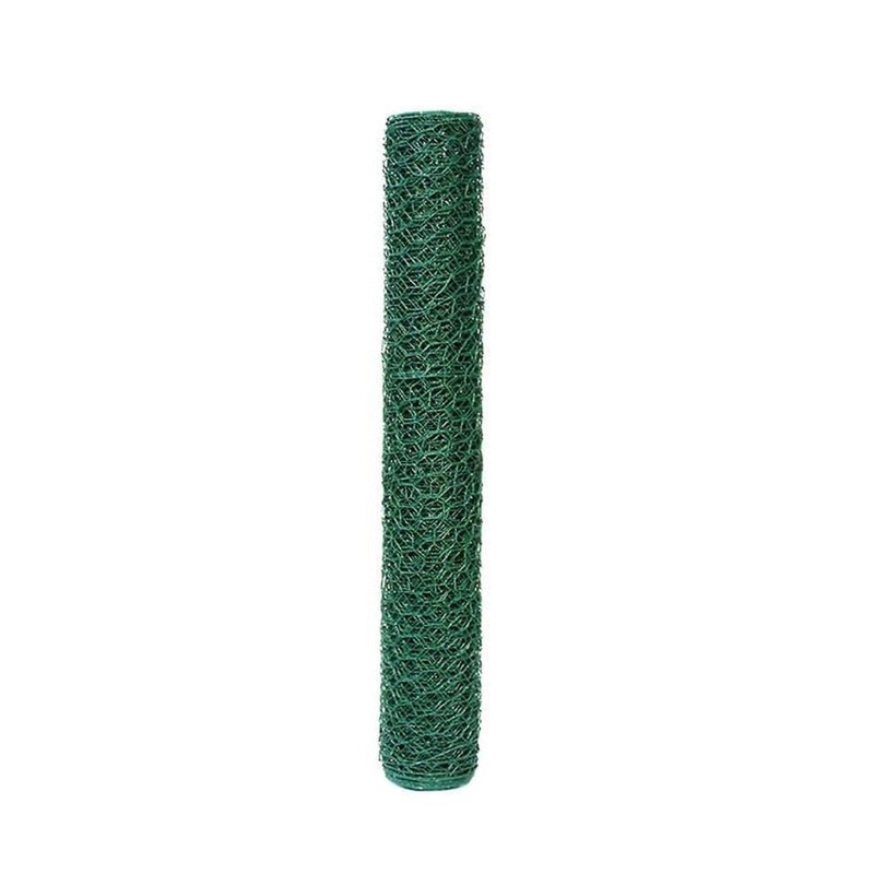 VINYL HEX NETTING|1X24 INX25 FT|Green