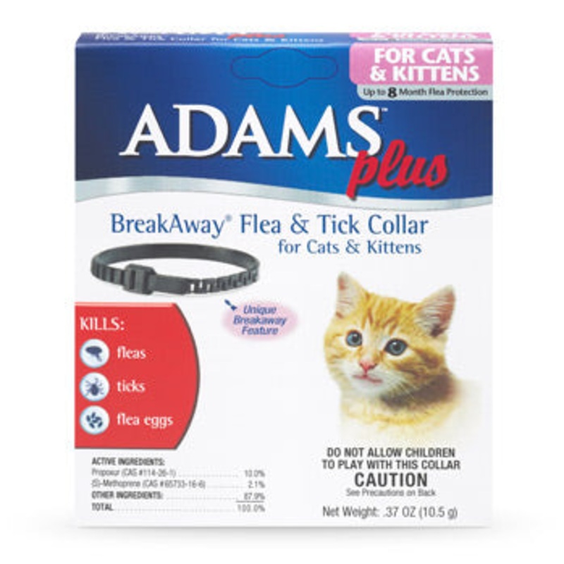 Adams Flea & Tick Collar for Cats & Kittens