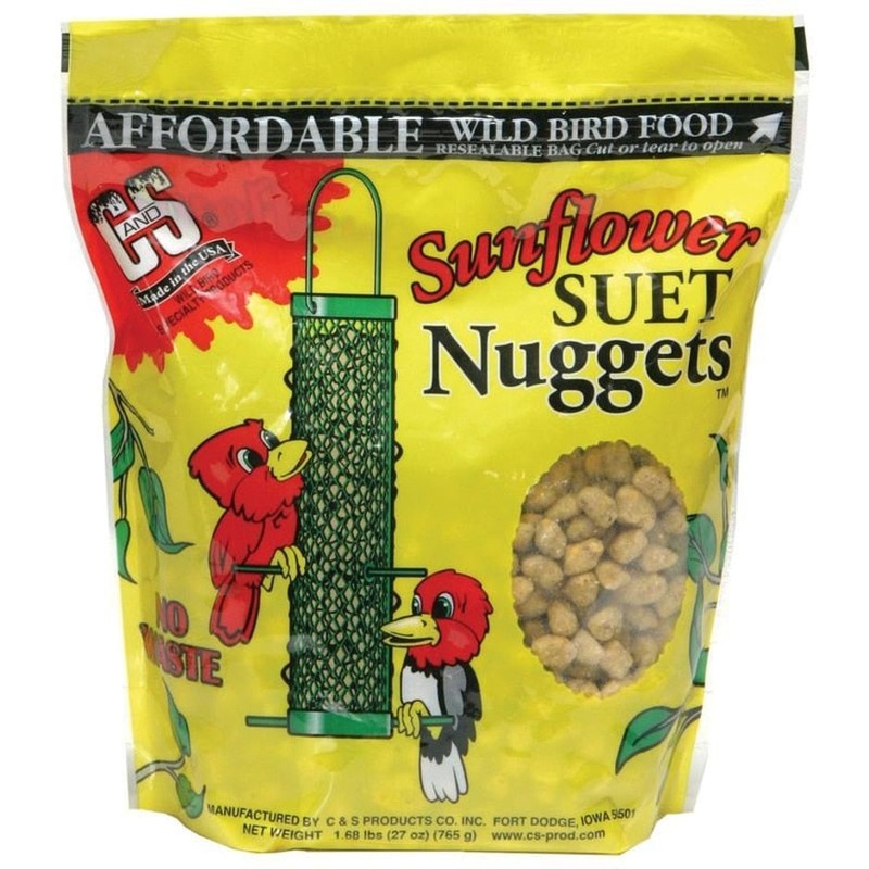C&S Sunflower Suet Nuggets|27 oz