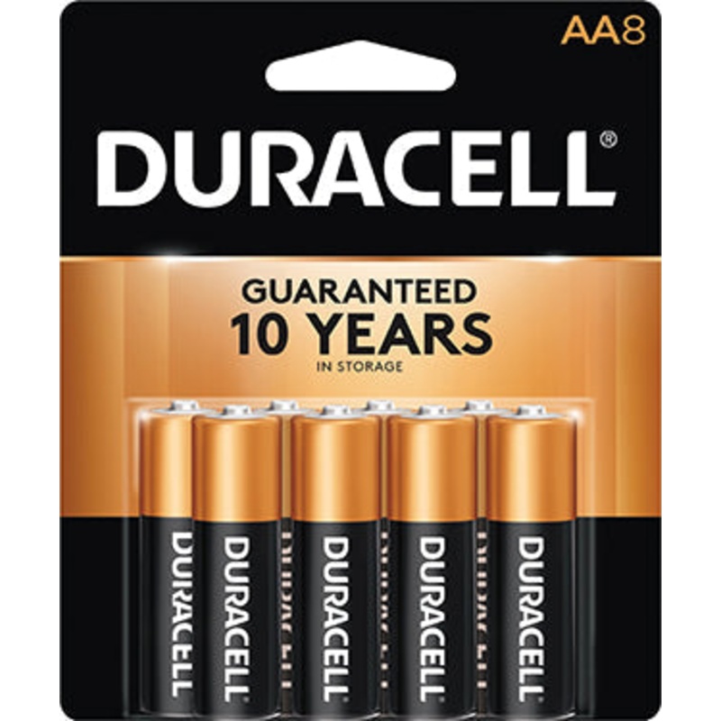 AA COPPE RTOP ALK BATTERY 8/PK