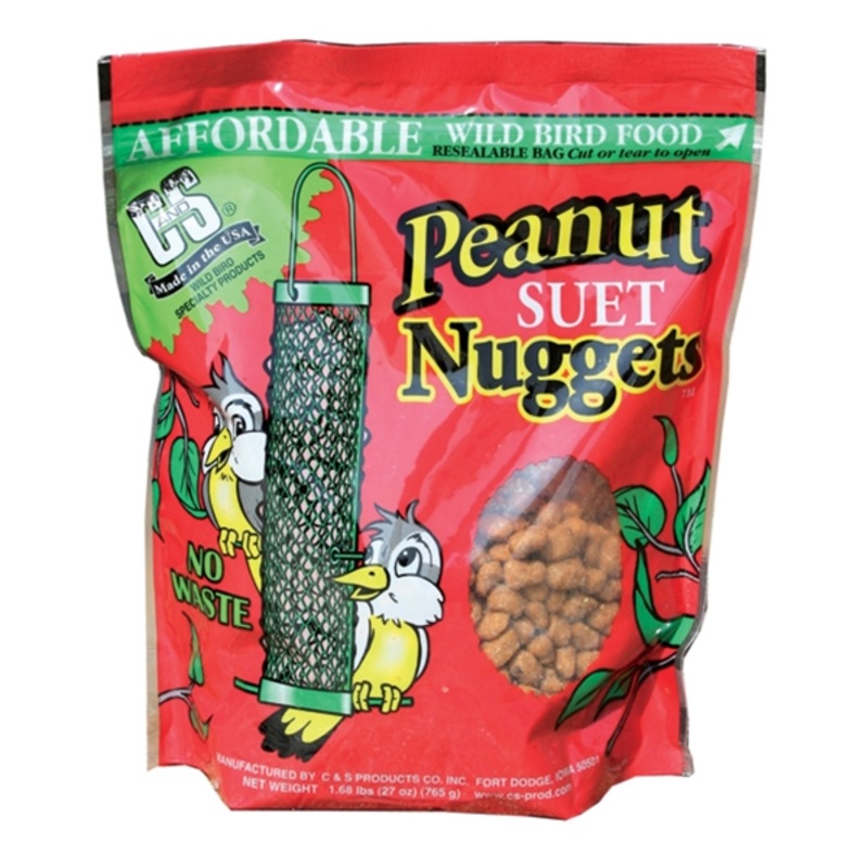 C&S Peanut Suet Nuggets|27 oz