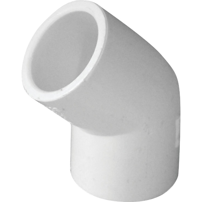 Charlotte Pipe 1/2 In. Schedule 40 Standard Weight PVC Elbow