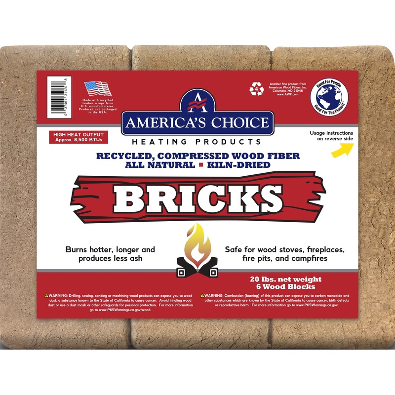 America’s Choice Wood Fuel Bricks