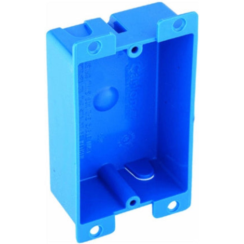 BOX SINGLE GANGSHALLOW 8 CUBIC INCH
