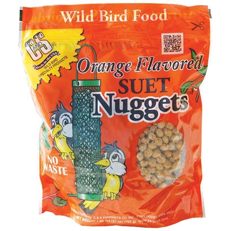 C&S Orange Flavored Suet Nuggets
