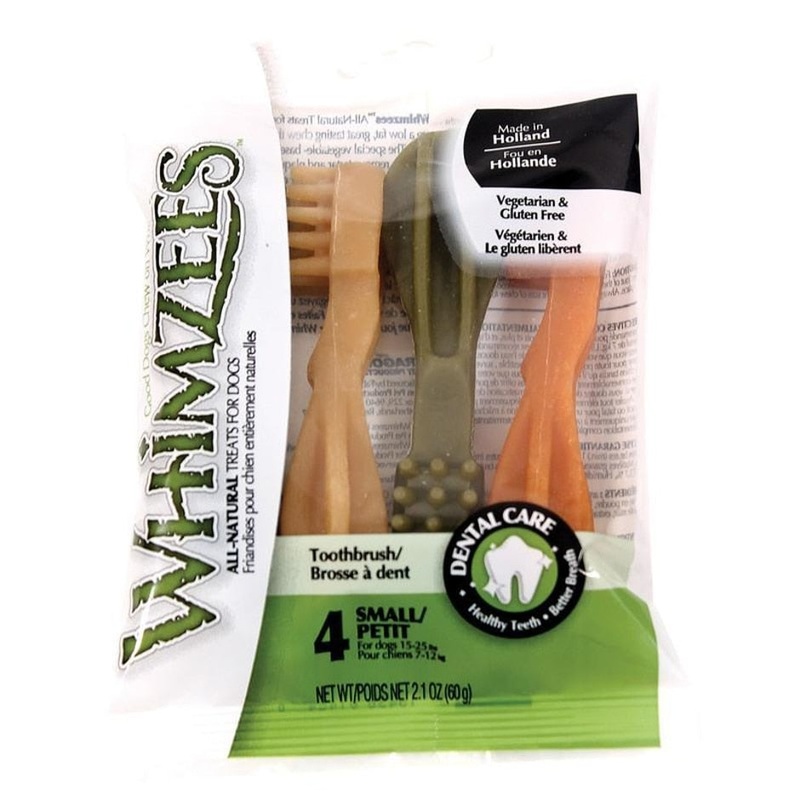 Whimzees Brushzees|SM/ 150 Pack