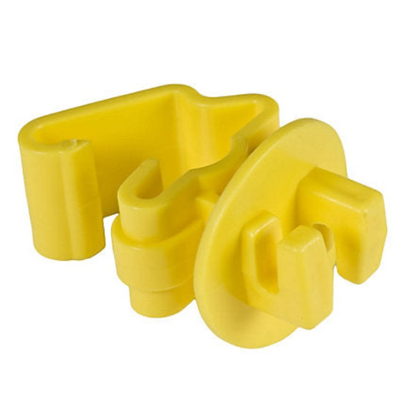 Zareba T-Post Wrap-Around Insulator – Yellow