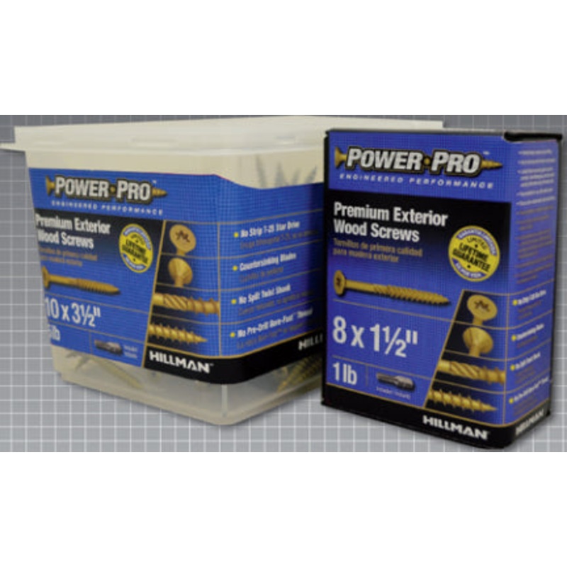 8X2 PP T-20 EXT DECK SCW BRONZE 1LB