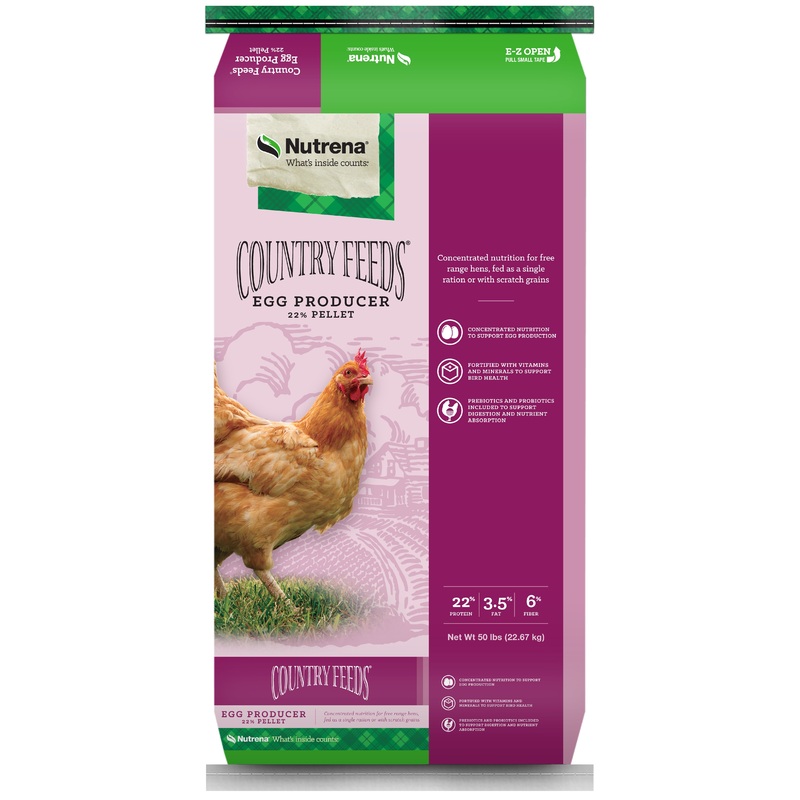 Nutrena Country Feeds Egg Producer