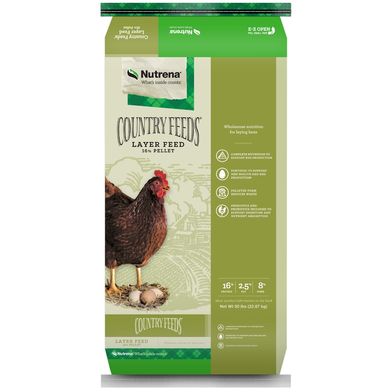 Nutrena Country Feeds Layer 16% Feed Pellet
