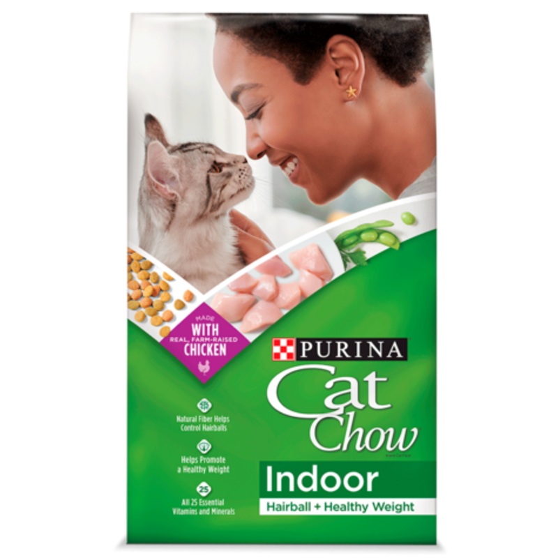 Purina Cat Chow Dry Cat Food Indoor Hairball + Healthy Weight 3.15 lb.Bags