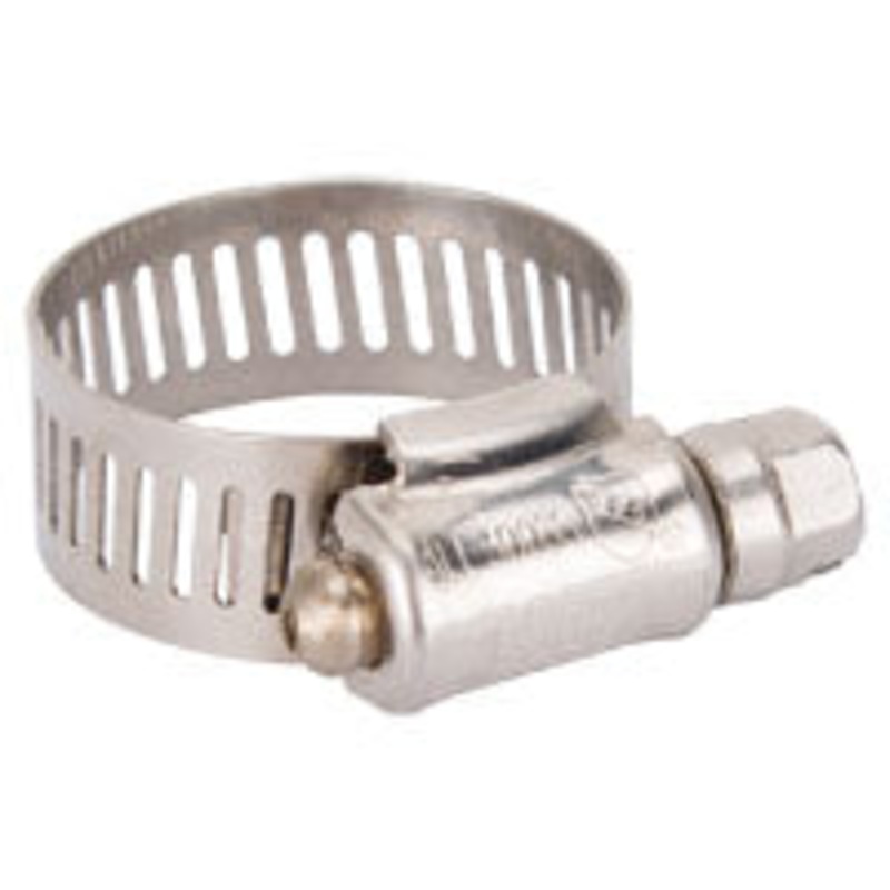 ProSource Interlocked Hose Clamp, #10, Stainless Steel